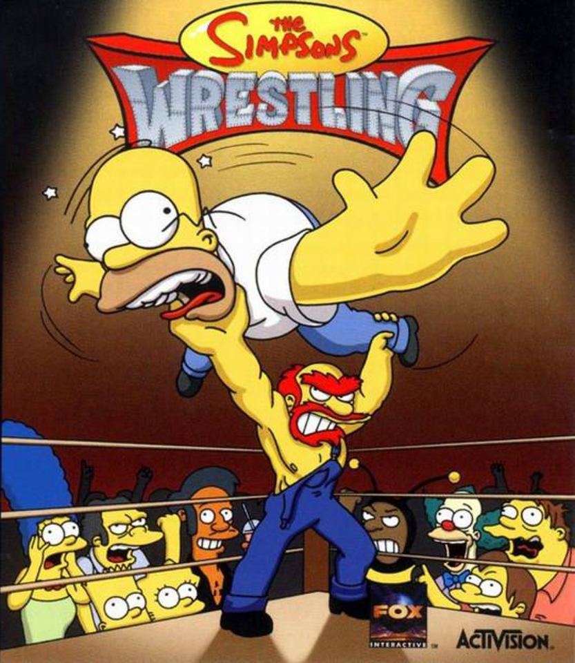 The simpsons wrestling cheats