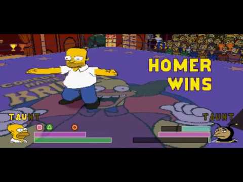 Simpsons wrestling cheats