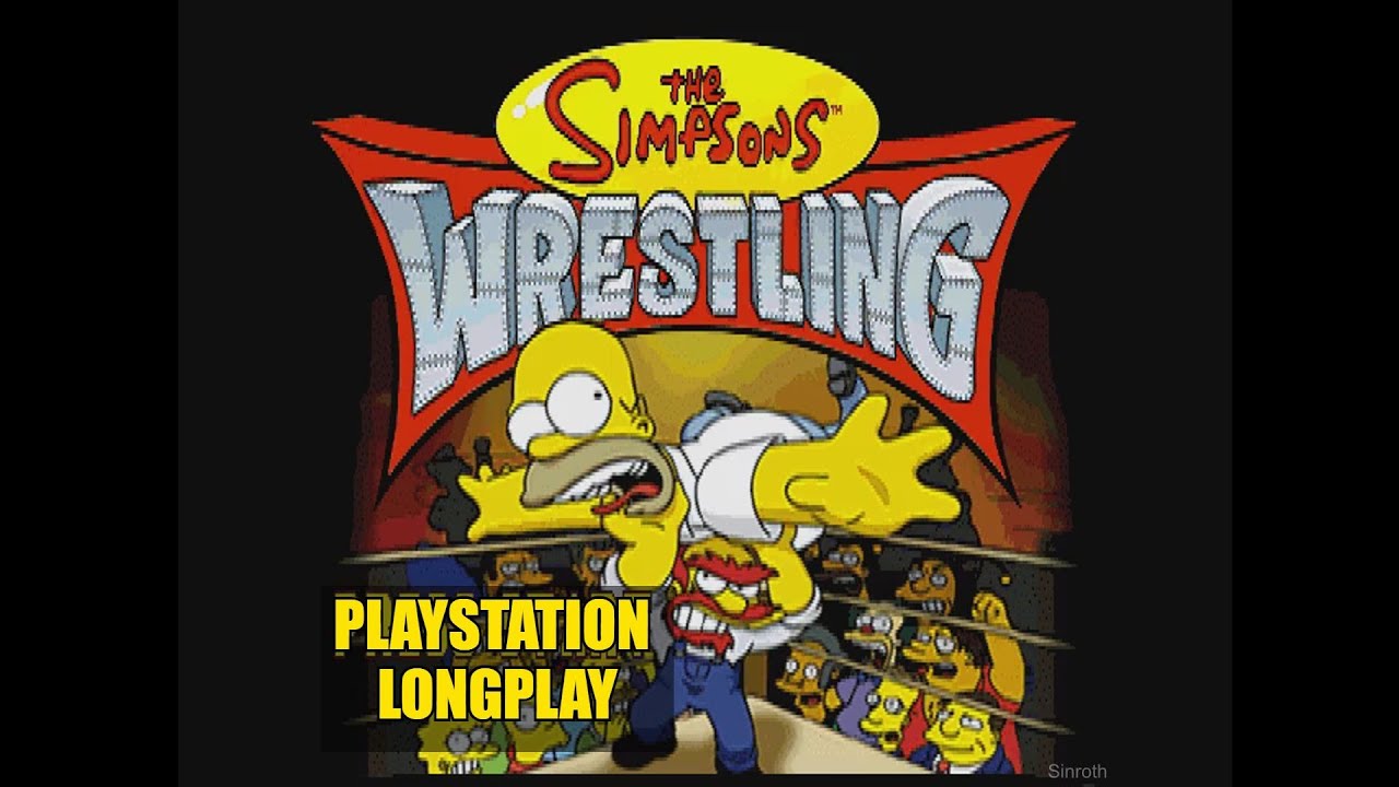 The simpsons wrestling longplay 2